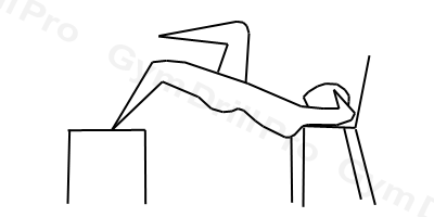Single Leg Shoulder and Feet Elevated Hip Thrust