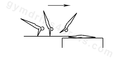 Front Piked Drill Parallel Bars