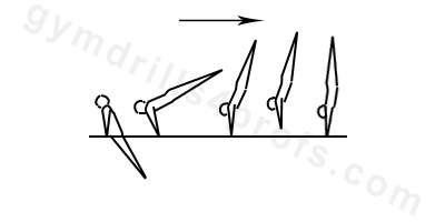 Front Piked Drill Parallel  Bars