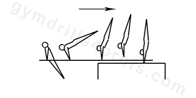 Front Piked Drill Parallel Bars
