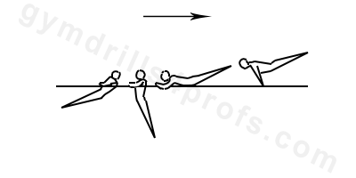 Back Uprise to Support Parallel Bars