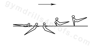 Front Uprise Parallel Bars