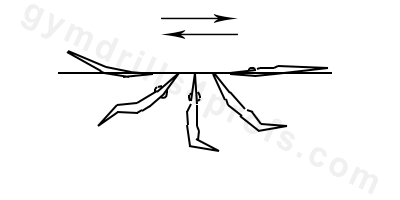 Long Swing Drill Parallel Bars