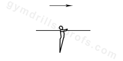 Upperarm Support Swings Drills Parallel Bars