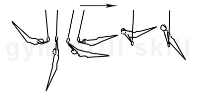 Back Uprise Cross Drill Still Rings